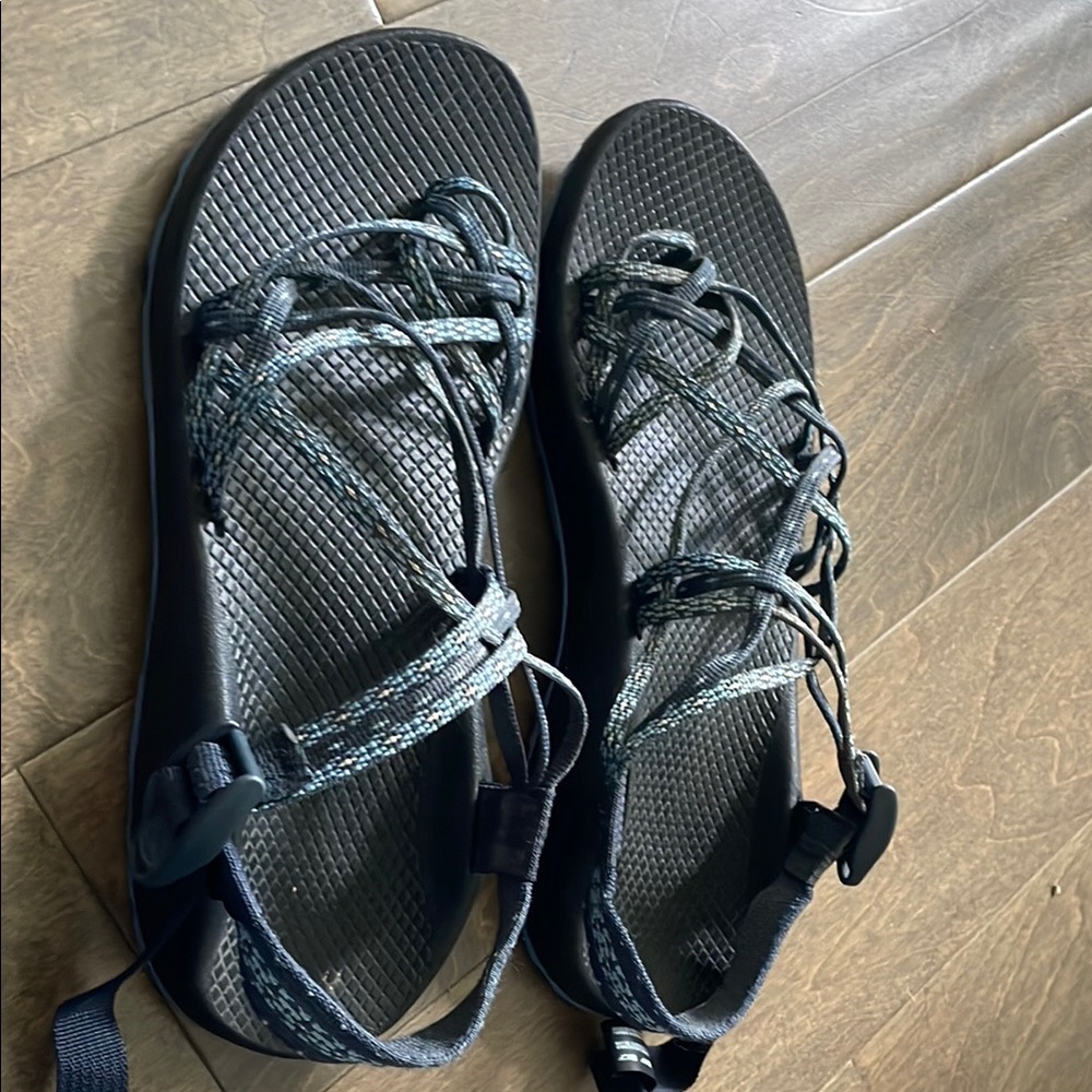 Chaco Blue Strappy Sandals